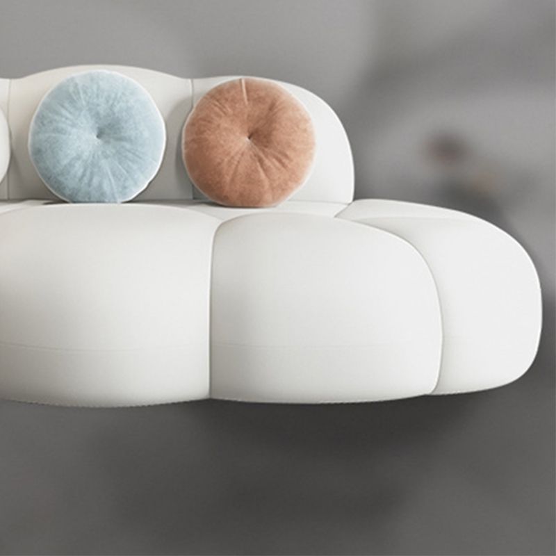 Contemporary Curved Sofa Tight Back Sofa for Living Room, Apartment