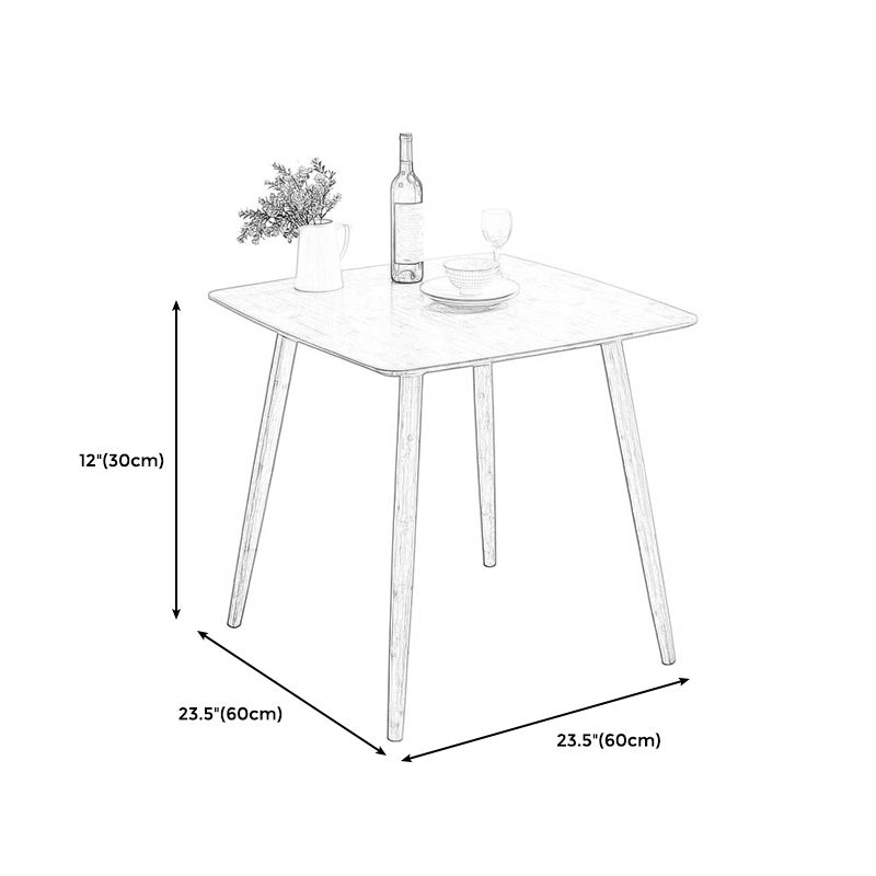 3/4 Legs Base Design Wood-based Craft/white Square/round Coffee Table