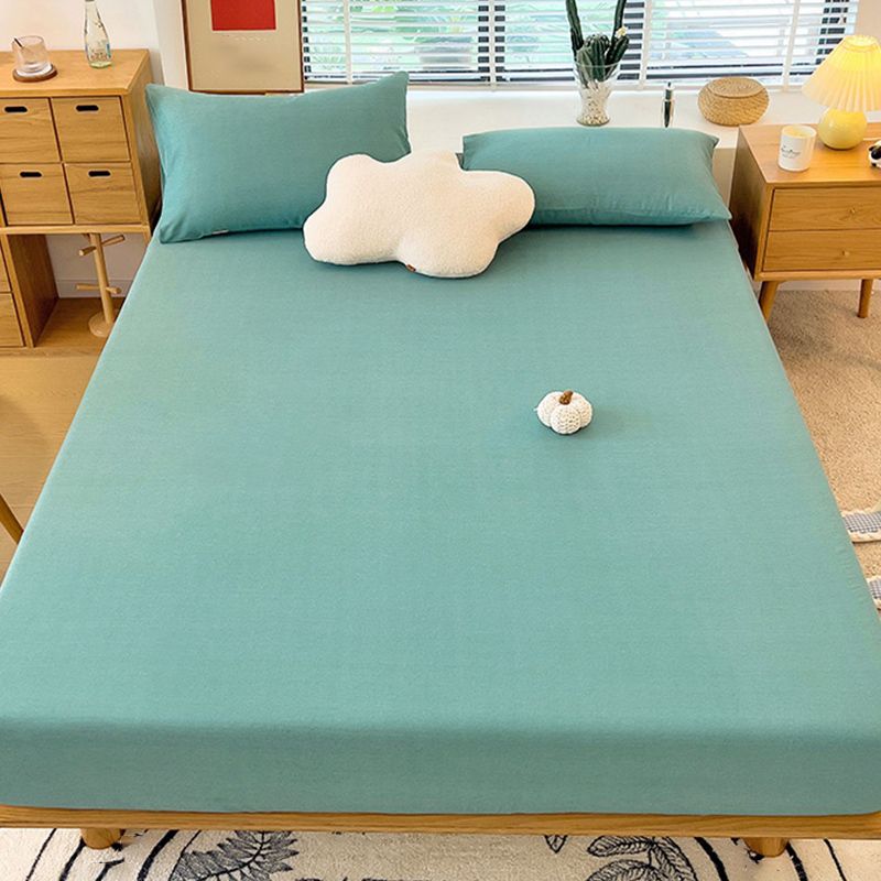 100 Cotton Bed Sheet Set Soft & Smooth Breathable Bed Sheet Set with Non-Pilling