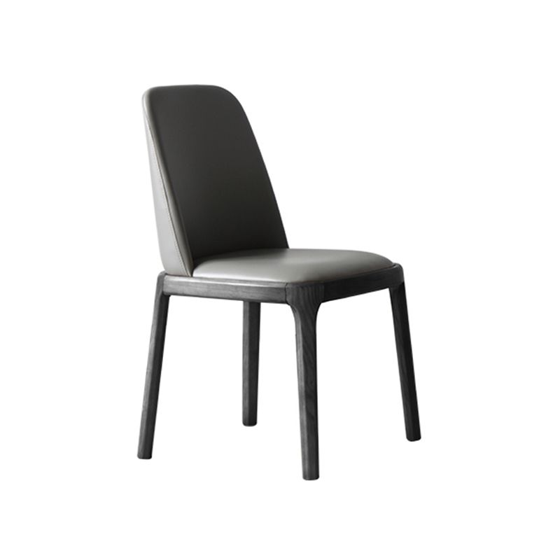 Modern Dining Set 1/4/5 Pieces Solid Wood Pedestal Dining Table with Chairs