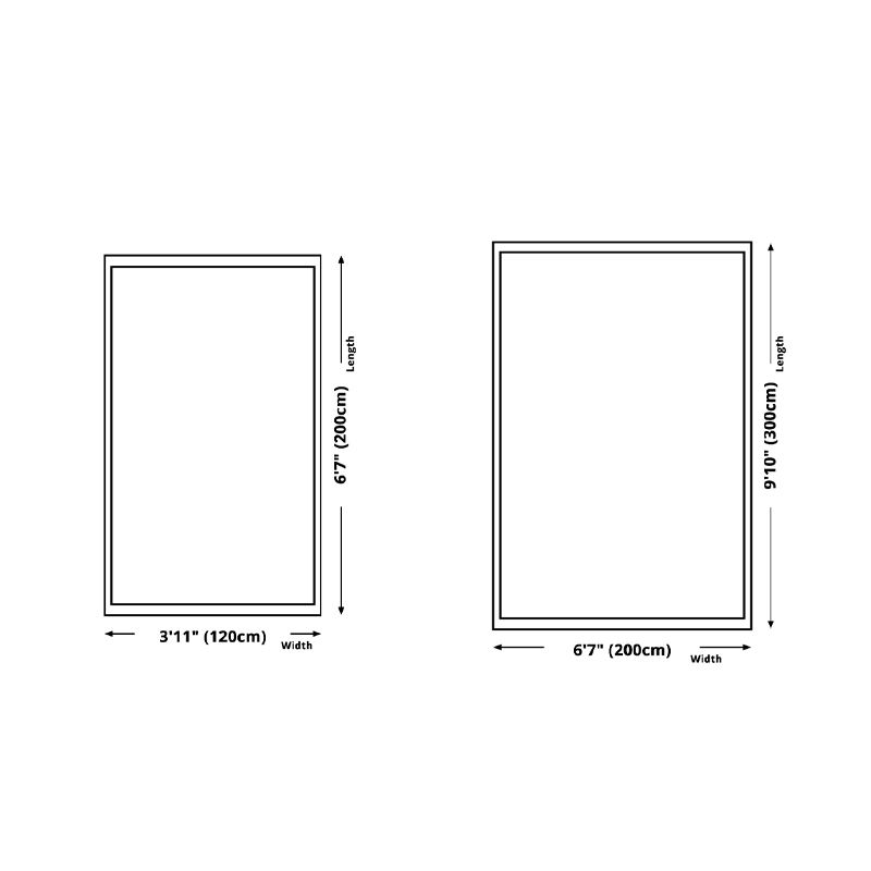 Blue Vintage Rug Blending Graphic Rug Washable Area Rug for Home Decoration