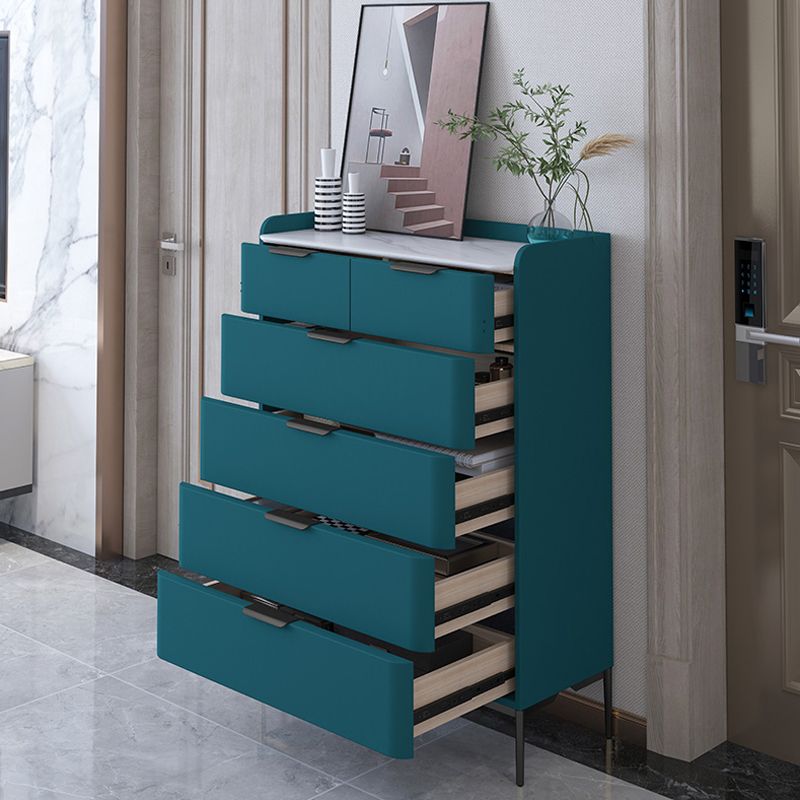 Contemporary Solid Wood Lingerie Chest Bedroom Vertical Storage Chest