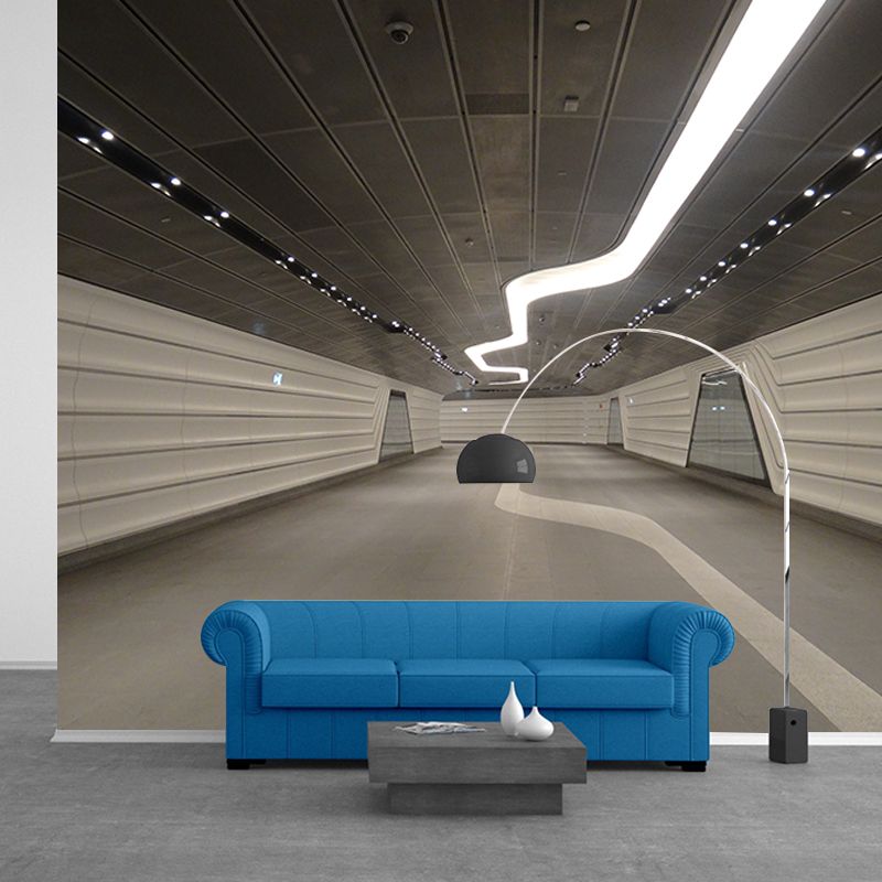 Contemporary Spatial Extension Wall Mural for Bedroom Decoration, Personalized Size