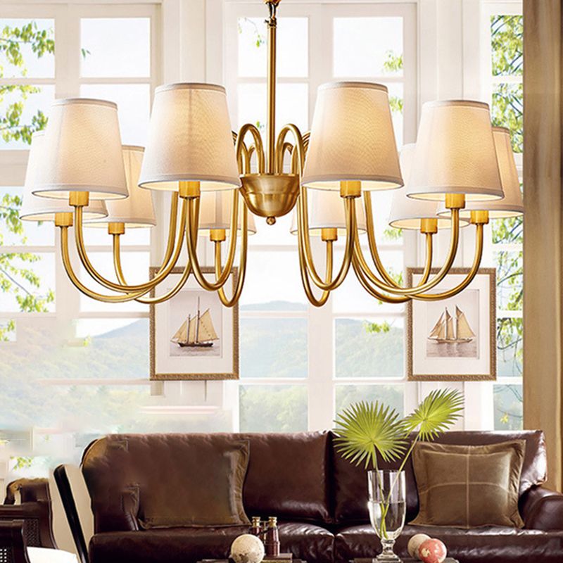 Contemporary Sputnik Hanging Ceiling Lights Metal Pendant Chandelier for Living Room