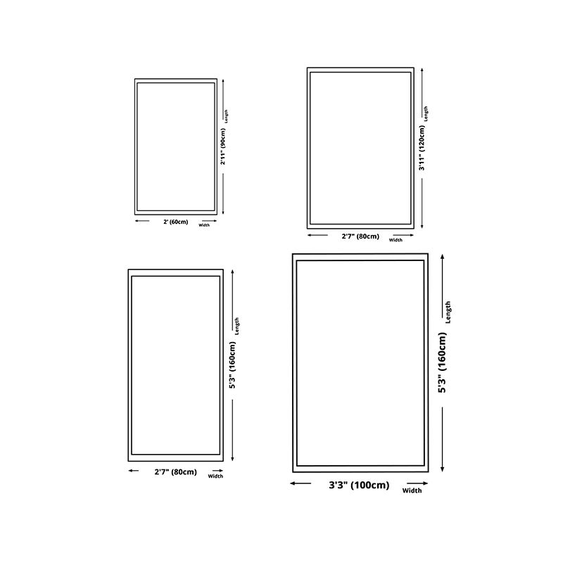 Geometrische Muster Teppich Innen Teppich -Teppichfleck -Resistent Innenteppich für die Heimdekoration