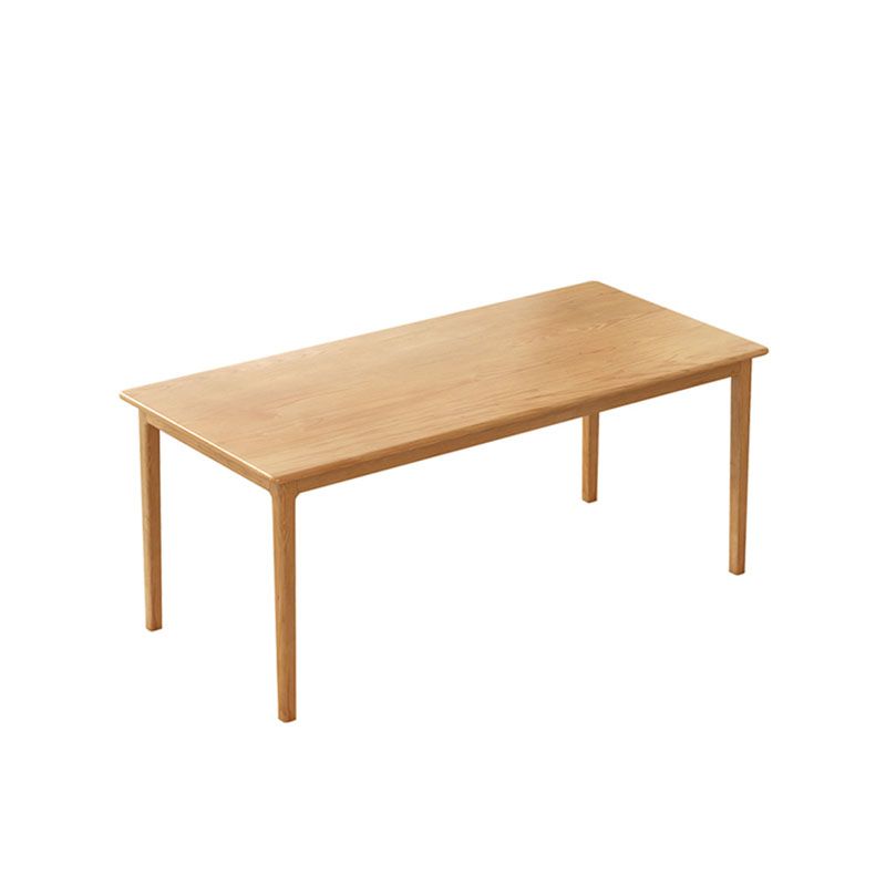 Rectangle Dining Site Table Pine Solid Wood Dining Room Furniture