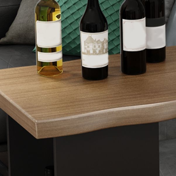 Industrial Style Bar Table Set 1/3 Pieces Solid Wood Rectangle Table and Stool Set