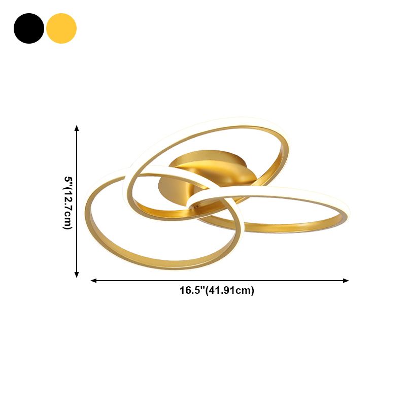 Modern Flush Mounted Ceiling Lights LED Ceiling Mount Lighting for Dinning Room