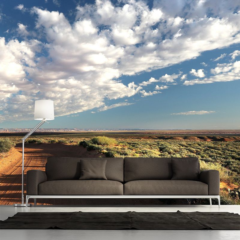 Vivid Nature Style Sky Wall Mural Wallpaper Photography Mildew Resistant for Home