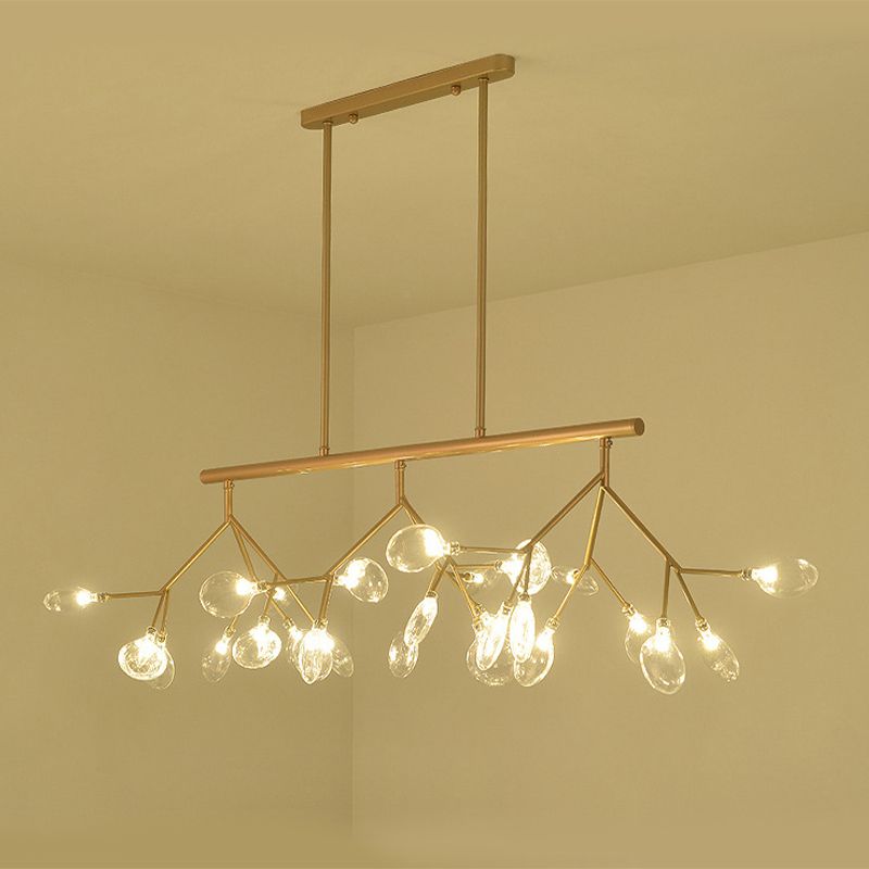 Nordic Modern Style Firefly Island Light Indoor Firefly Hanging Lamp for Dining Room