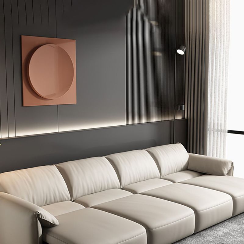 41.34" Wide Contemporary Futon Sofa Bed White Futon Solid Wood Sleeper Sofa