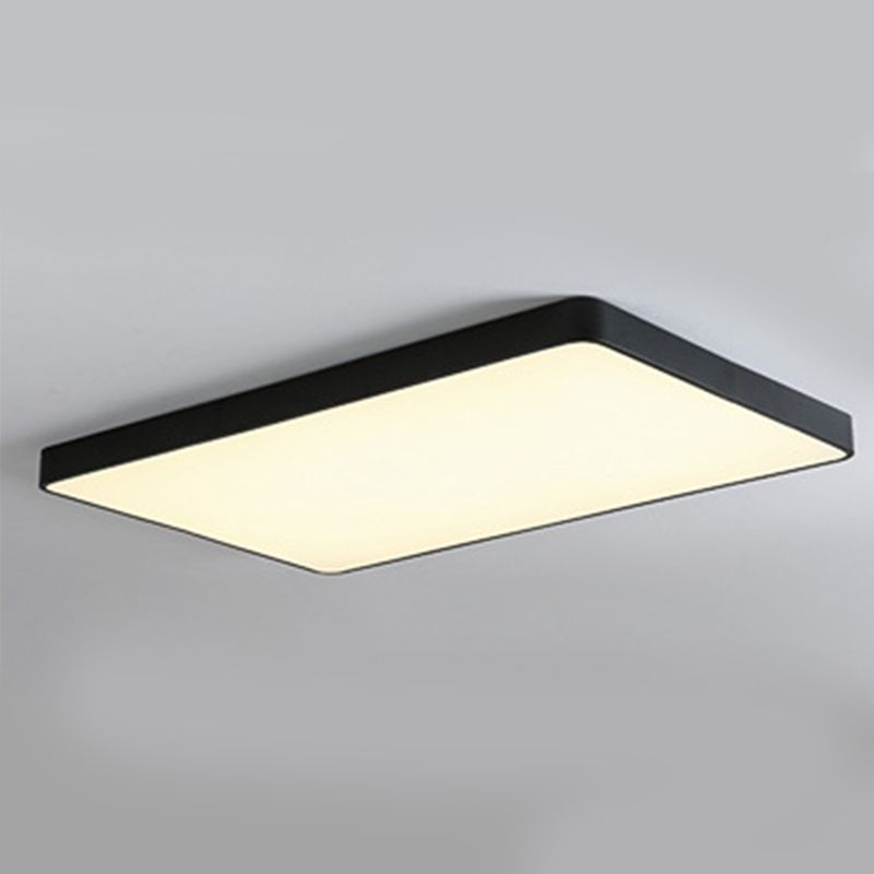 Metal Geometric Flush Mount Fixture Macron Flush Light Fixtures
