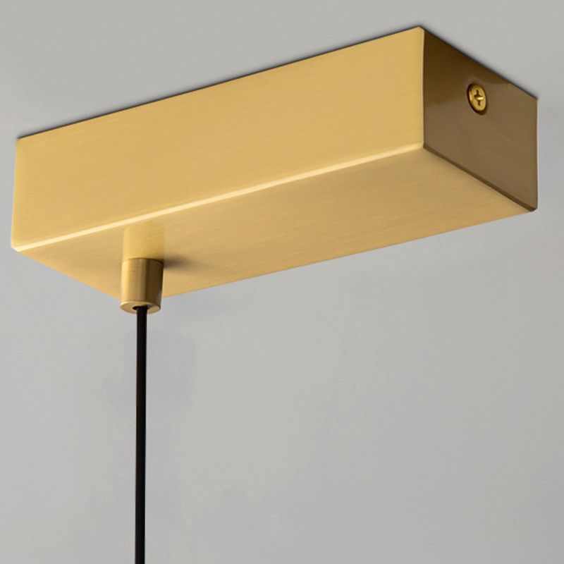 Modern Pendant Lighting Fixtures Metal 1 Light Island Light Fixture for Dining Room