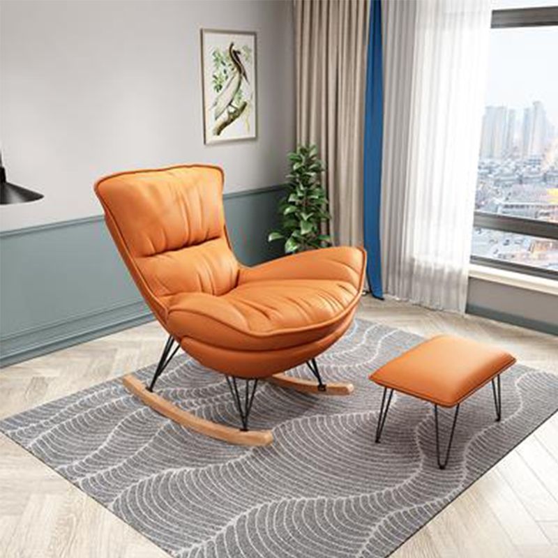 Modern Style Rocking Chair Indoor Sofa Rocking Chair for Living Room