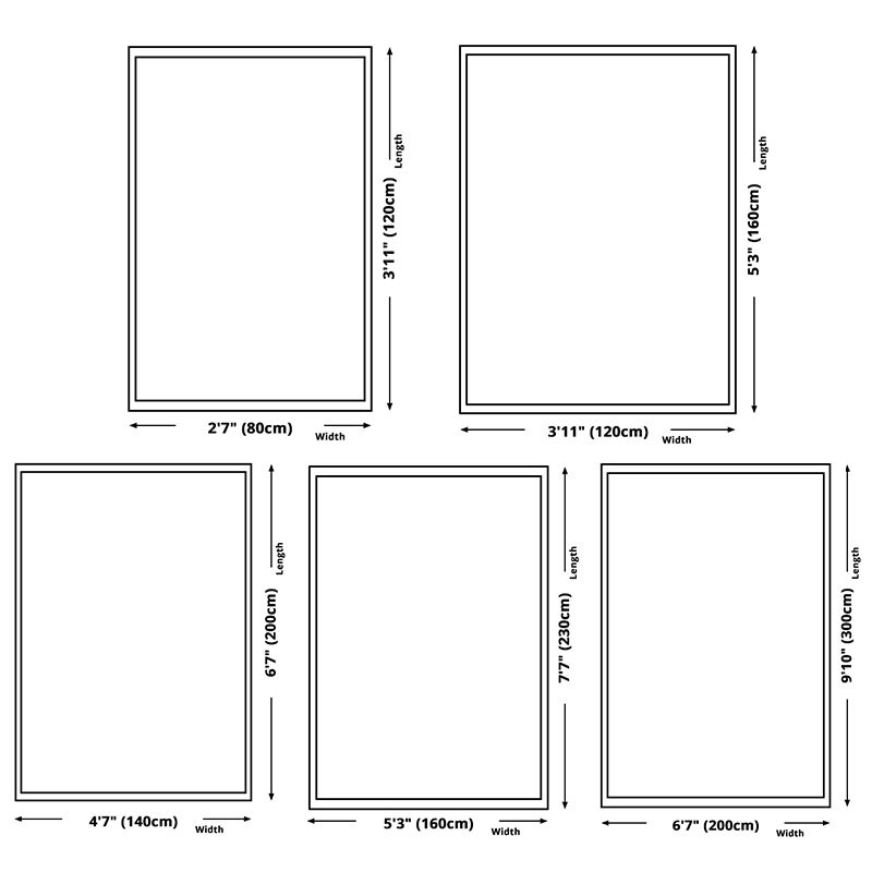 Mehrfarbiger moderner Bereich Teppich Polyester Krawatten-Dye-Effekt Innenteppich Easy Care Teppich für Wohnkultur