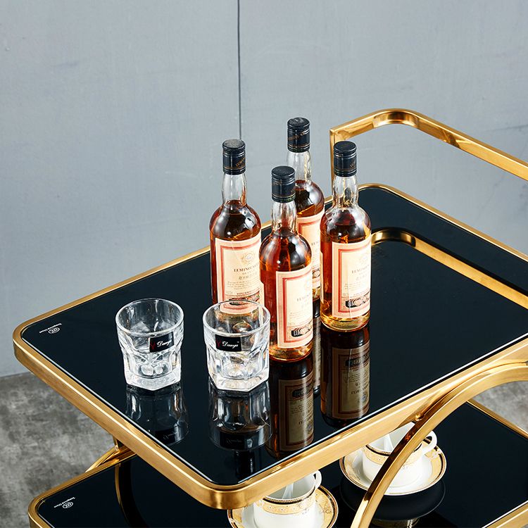 31.50" High Rolling Contemporary Prep Table Stone Prep Table for Kitchen