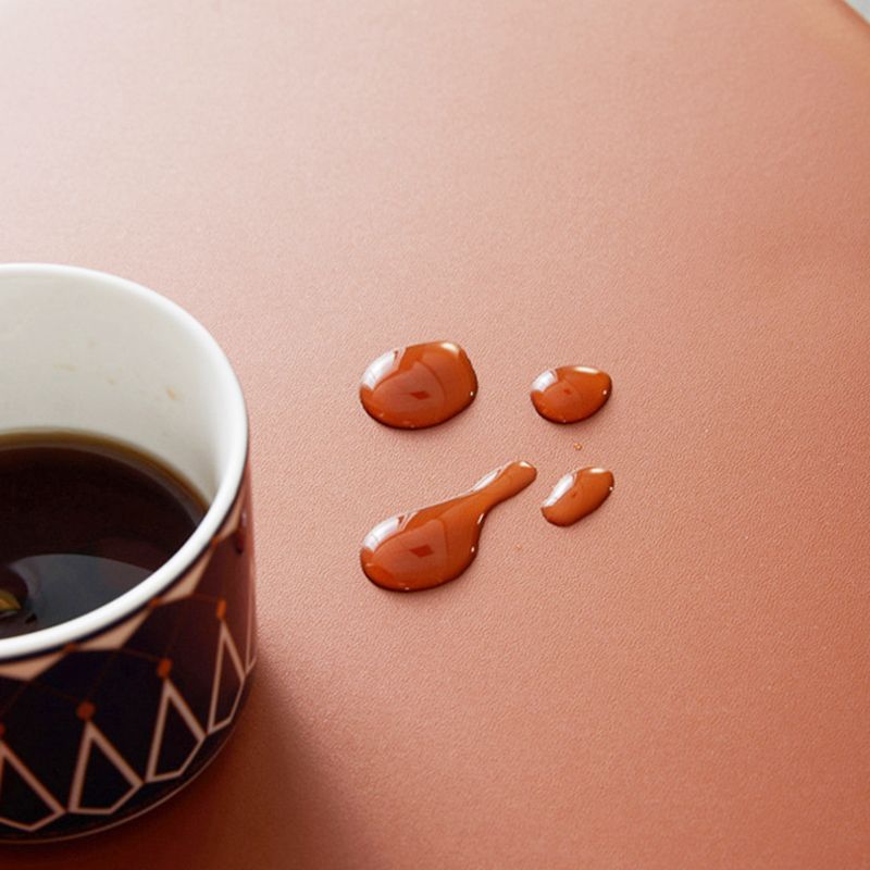 Faux Leather Kitchen Armless Chair Wingback Side Chair in Orange