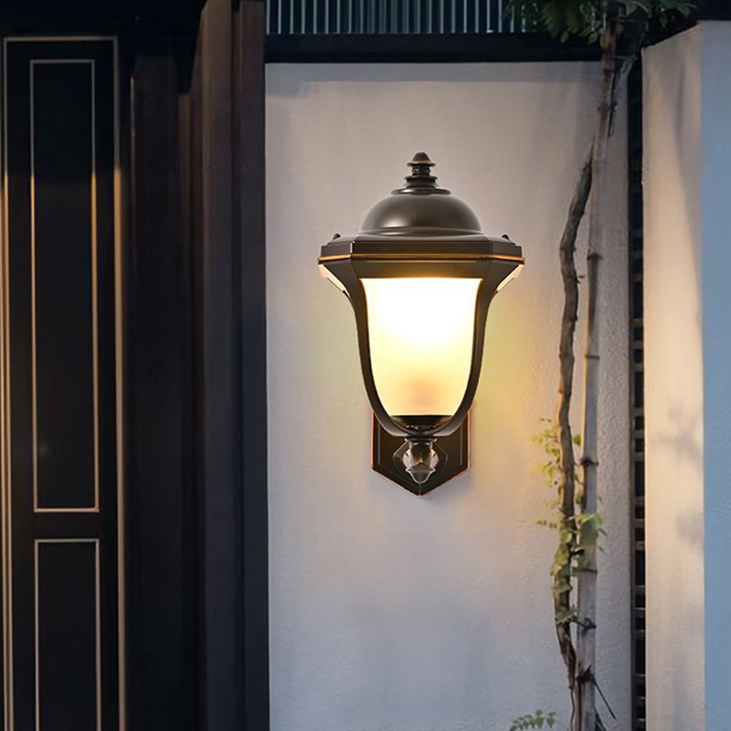 Modern Geometric Wall Lamps Metal 1 Light Wall Light Fixtures