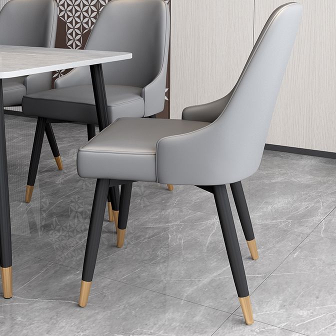 Contemporary Parsons Dining Chair Upholstered Side Chair for Dining Room