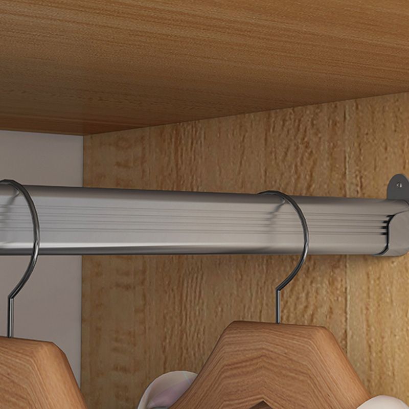 Rectangular Wardrobe Cabinet Modern Minimalist Wooden Wardrobe Armoire