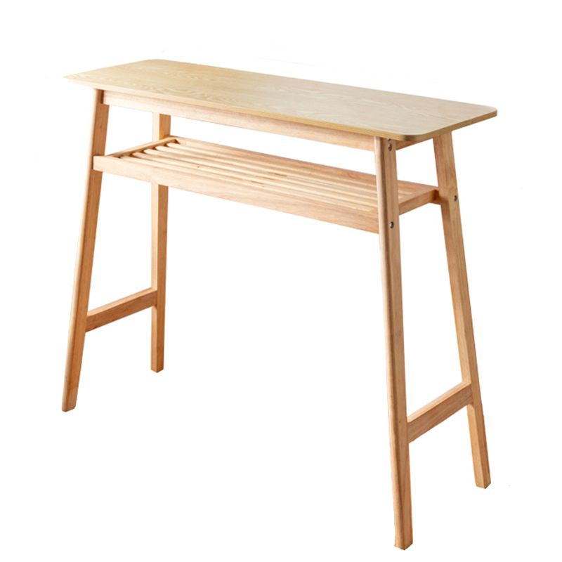 Industrial Rectangle Wood Counter Table 1/3 Pieces Bar Table Set for Living Room