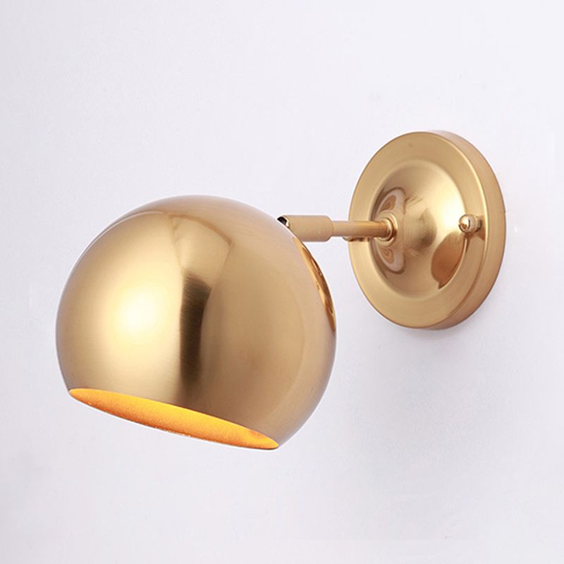 Postmodern Personality Wall Mounted Light Fixture 1 Head Metal Wall Light Sconces for Bedroom
