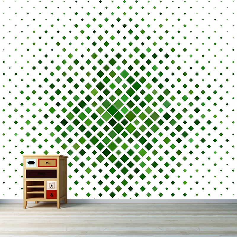 Environment Friendly Geometry Wall Murals Illustration Wall Murals for Room
