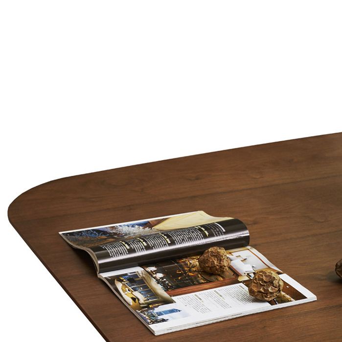 Metal Industrial Rectangle Table Solid Wood Top Table for Kitchen and Dining Room