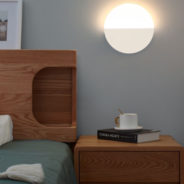Modern Nordic LED Circle a parete Montata a parete Light Acrilic Wall Lamp per corridoio