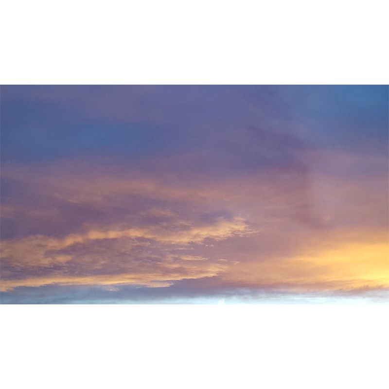 Cloudscape Wallpaper Mural Simple Style Sitting Room Mural for Wall Decor