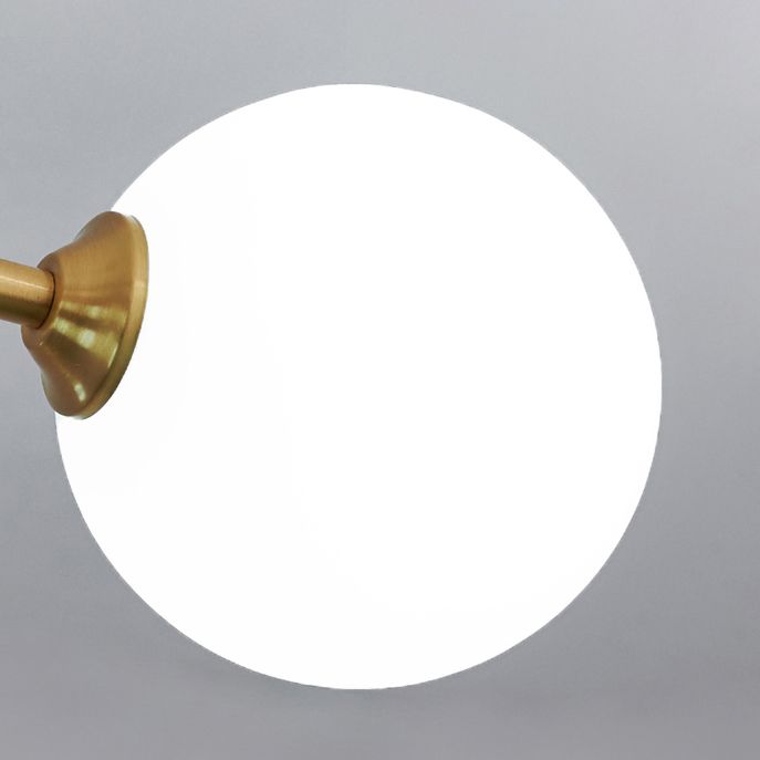 Designer Style Chandelier Light Fixtures Multi-Head Suspension Pendant Lamps with Glass Shade