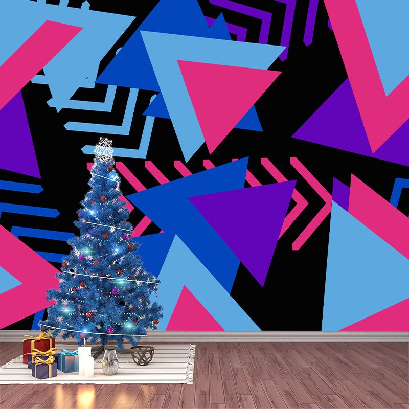 Art Pattern Mildew Illustration Wall Mural Horizontalt for Living Room