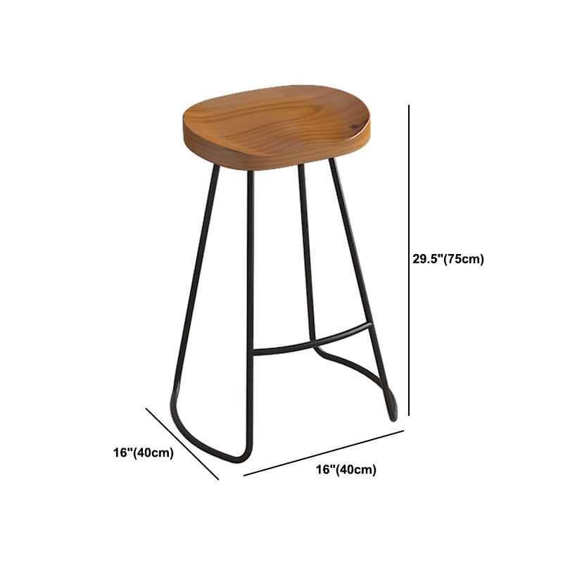 Modern 1/7 Pieces Bar Table Set Rectangle Pine Wood Counter Table with High Stools for Bar