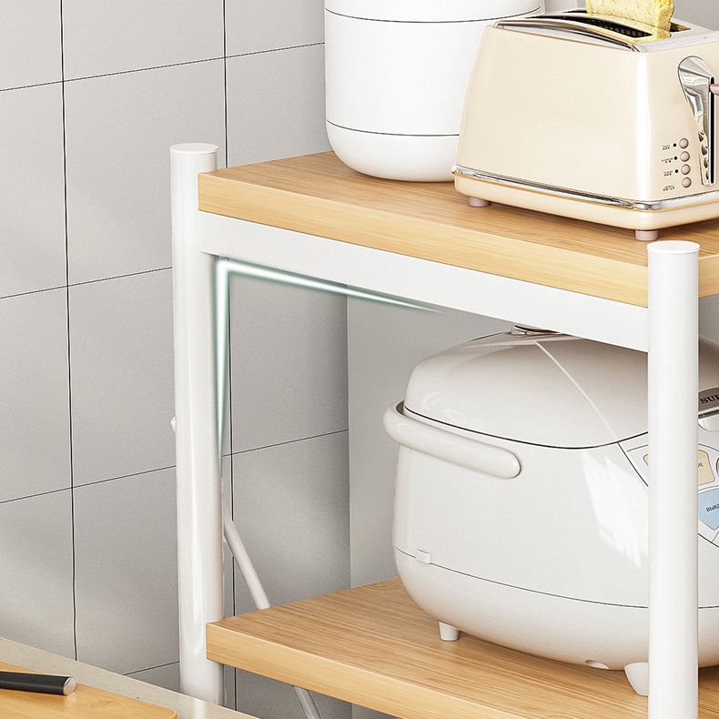 Wood Bookshelf, Multi Tiers Contemporary Bookcase for Bedroom