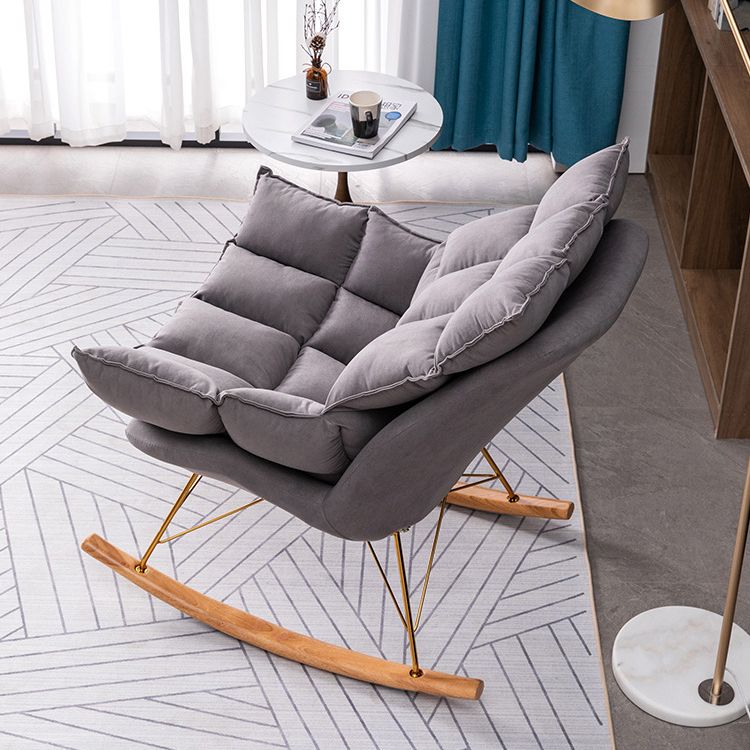Light Luxury Modern Home Lazy Sofa Chair Leisure Chaise Rocking Chair