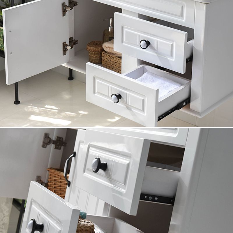 Modern Bathroom Vanity Set Wooden Freestanding Bathroom Vanity Set