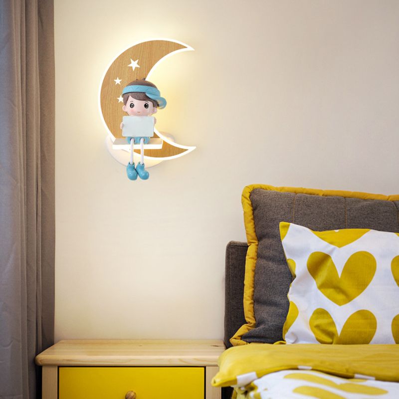 1-Light Geometric Wall Mount Light Modern Style Metal Wall Lighting Ideas