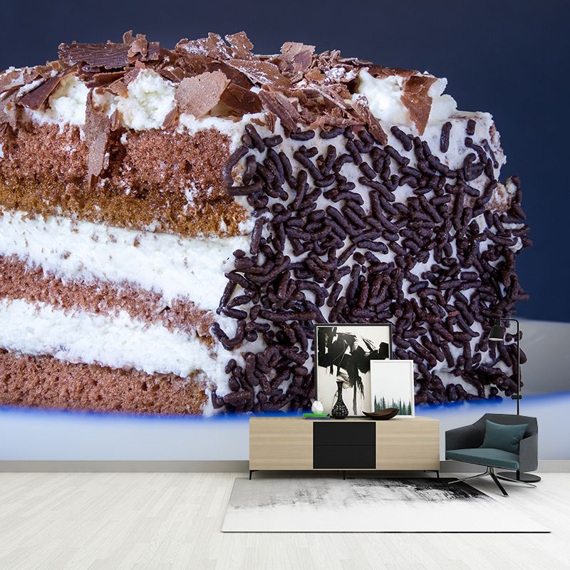 Dessert Wall Paper Murals Contemporary Style Photography for Cake Shop