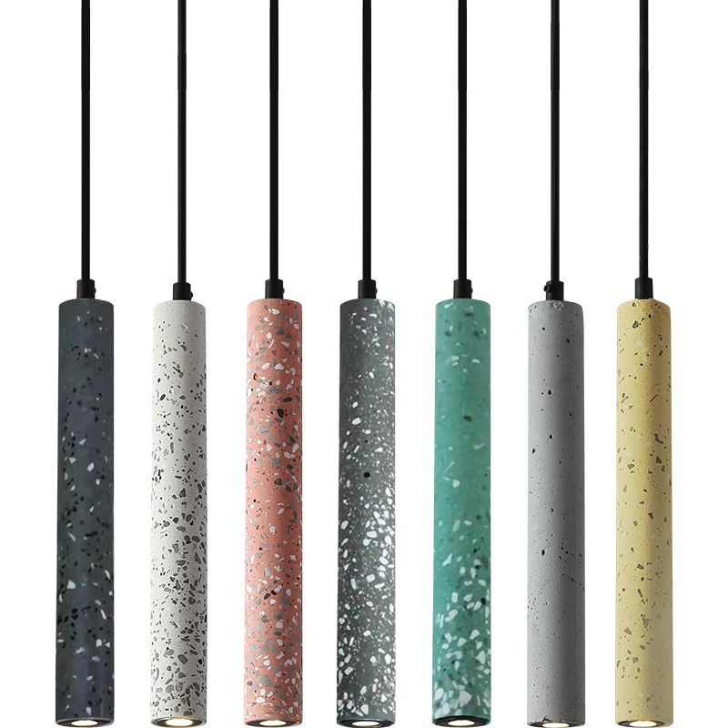 Zylindrische hängende Leuchten moderne Aufhängung Lampe für Wohnzimmer Schlafzimmer