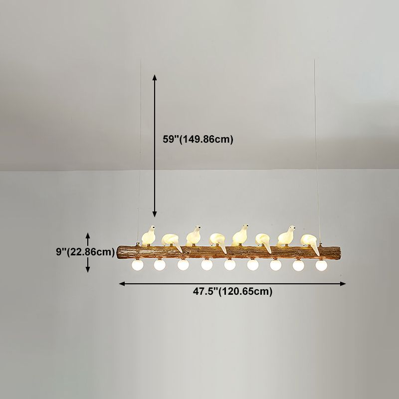 Luz colgante de lámpara moderna para el accesorio de iluminación de la isla múltiple para la mesa de comedor