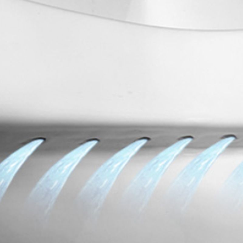 Modern Style Ceramic Flush Toilet All-In-One Toilet Bowl for Washroom