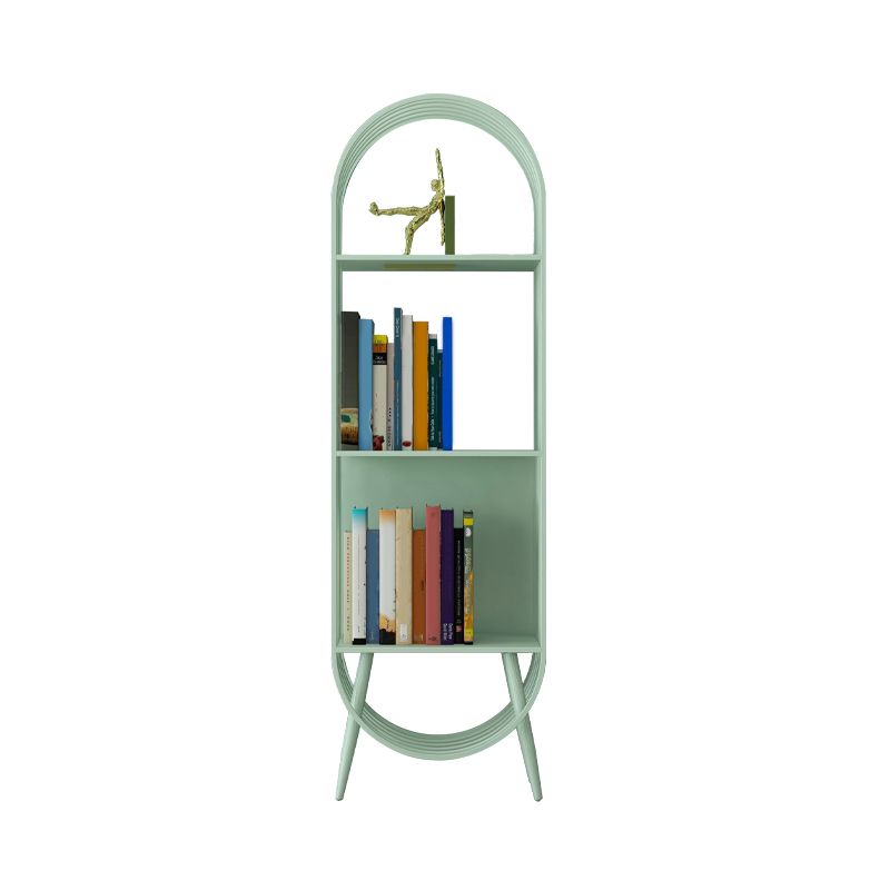 52"H Scandinavian 3-shelf Bookshelf Etagere Shelf Bookcase for Study Room