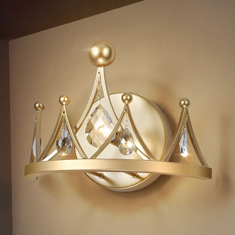 Postmoderne 1 Tête Murce Conce Golden Mur Murd Lightture pour le salon