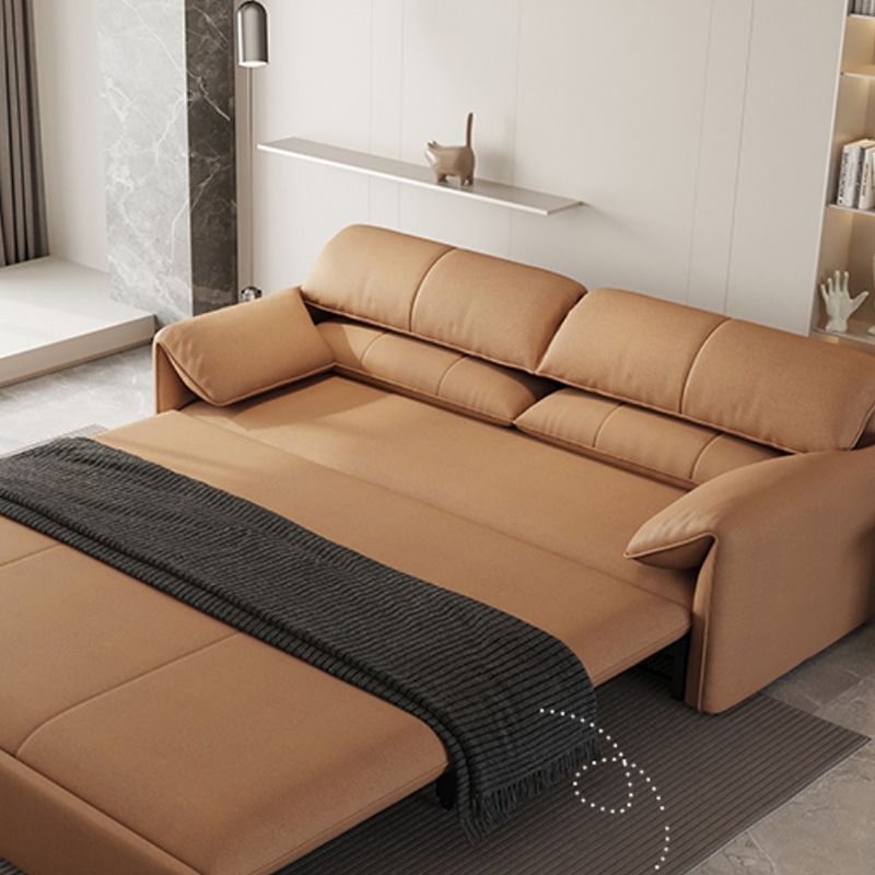 Living Room Futon Sleeper Sofa Bed Modern Style Convertible Sofas with Storage