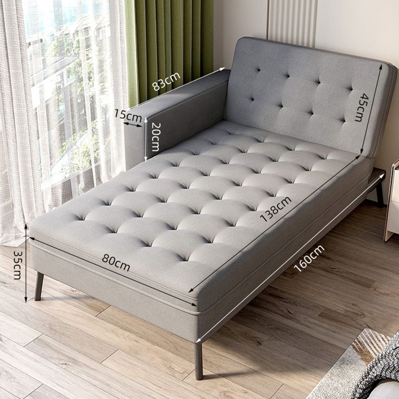 Modern Chaise Lounge Adjustable Chaise Lounge Couch with Legs