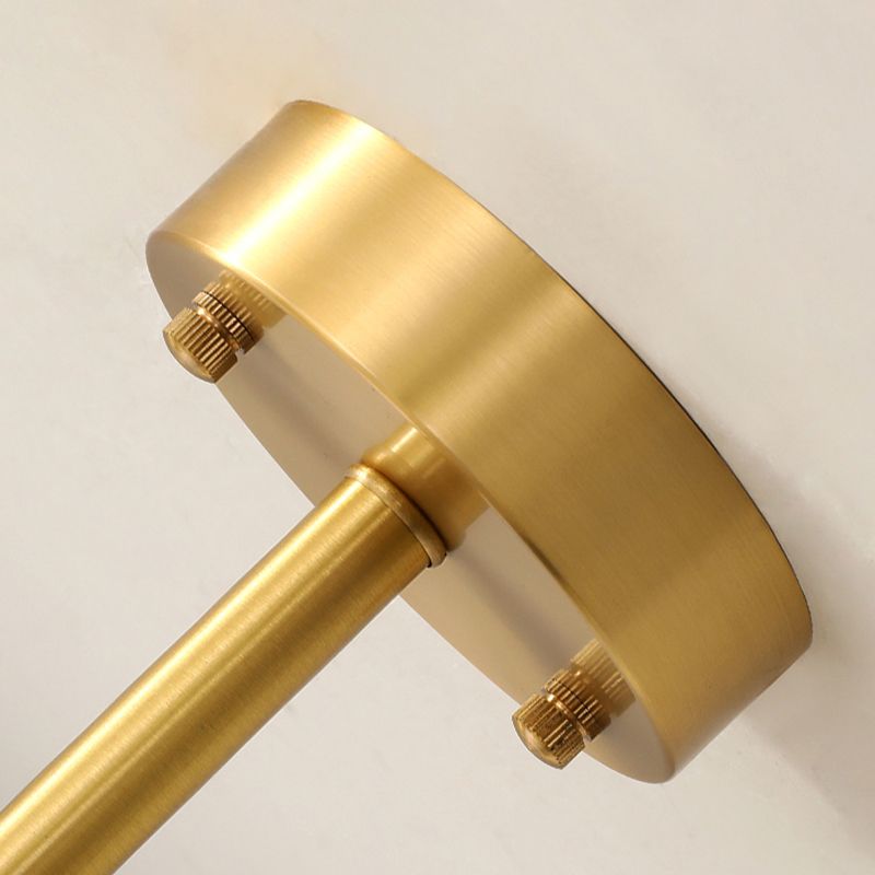 Globe Glass Modernistische kroonluchter Gold Sputnik hanglamp voor woonkamer