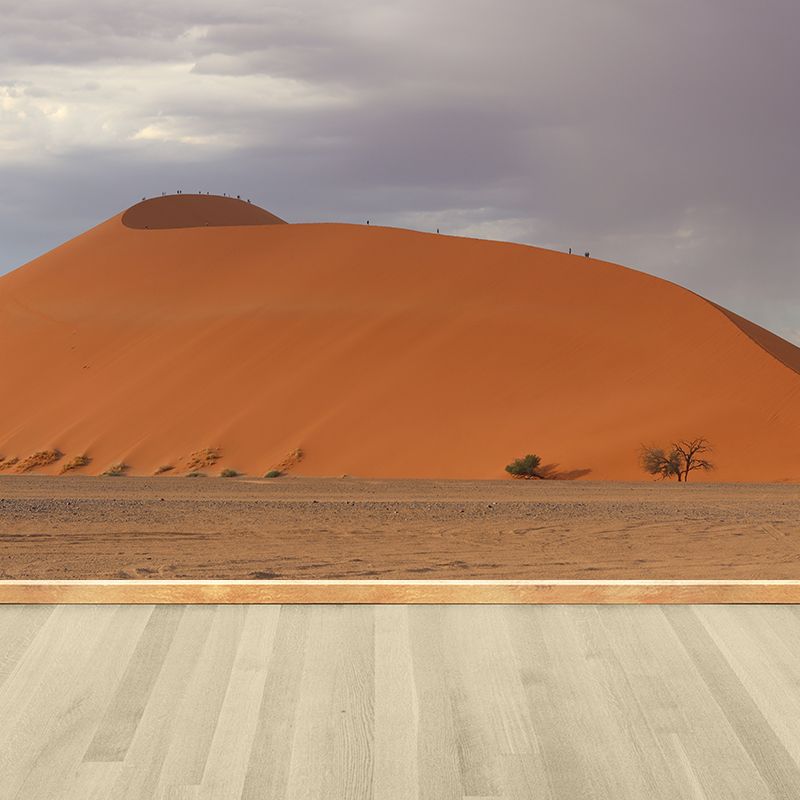 Photography Desert Mural Yellow Modernism Wall Decor for Living Room Bedroom