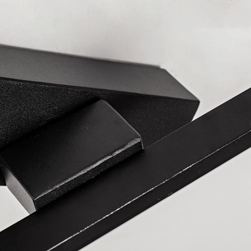 Modern Style Metal Wall Light Strip Rotatable LED Wall Sconce for Bedroom