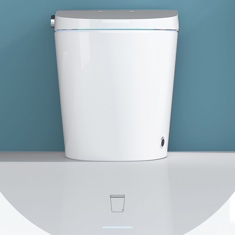 Floor Standing Bidet with Water Pressure Control and Warm Air Dryer