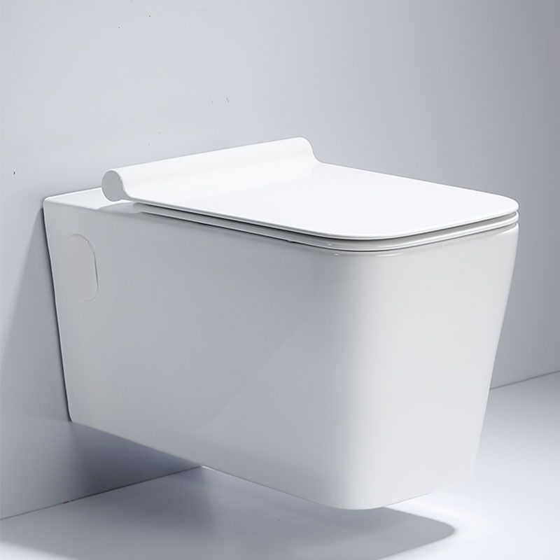 Wall-mounted Toilet Household In-wall Hidden Tank Soft-Close Seat Toilet